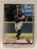 #74 Chad Bettis Colorado Rockies 2019 Topps Series One Baseball Card