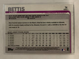 #74 Chad Bettis Colorado Rockies 2019 Topps Series One Baseball Card