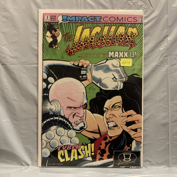 #3 The Jaguar Cyber Clash Maxx-13 Impact Comics BA 8282