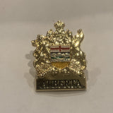 Alberta Coat of Arms Lapel Hat Pin AO