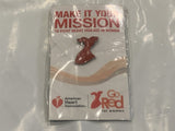 Red Dress American Heart Association Lapel Hat Pin