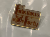 Fabulous Forty CAT Central Alberta Theatre 1970 2018 Lapel Hat Pin