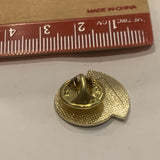 Camrose Albeta Wild Rose Lapel Hat Pin AO