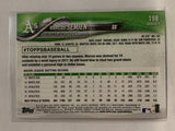 #198 Marcus Semien Oakland Athletics 2018 Topps Series One Baseball Card
