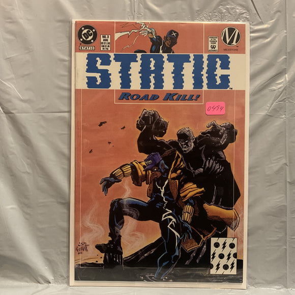 #3 Static Road Kill DC Comics BA 8293