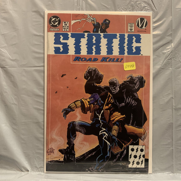 #3 Static Road Kill DC Comics BA 8295