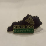 Kentucky Bluegrass State Lapel Hat Pin AO