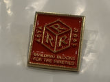 ASTA 1990 Building Blocks for the Nineties Logo Lapel Hat Pin