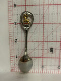 Golden BC Deer Souvenir Spoon