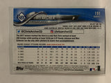 #191 Chris Archer Tampa Bay Rays 2018  Topps Series One Baseball Card