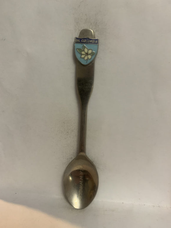 Tsawwassen British Columbia Dogwood Flower Souvenir Spoon