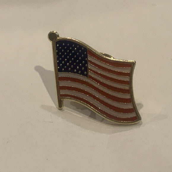 USA American Flag Lapel Hat Pin AO