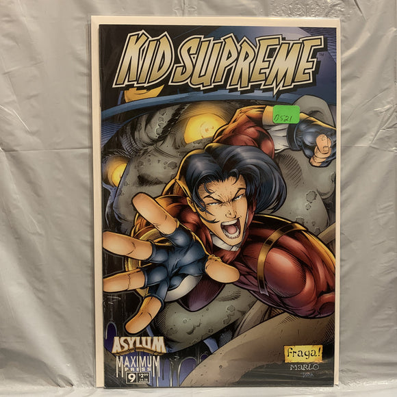#9 Kid Supreme Asylum Maxium Press Comics BA 8308