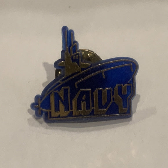 Navy Ship Lapel Hat Pin AO