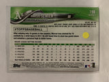 #198 Marcus Semien Oakland Athletics 2018 Topps Series One Baseball Card