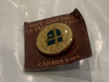 Pope John Paul II Canada 1984 Lapel Hat Pin