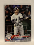 #195 Avisail Garcia League Leaders Chicago White Sox 2018 Topps Series One Baseball Card