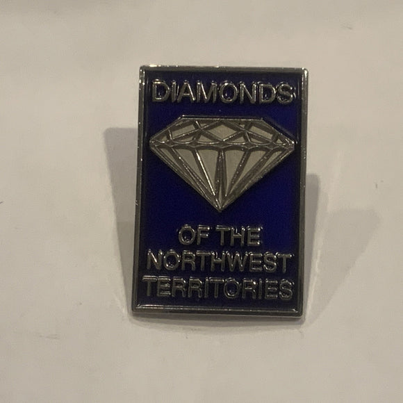 Diamonds of the Northwest Territories Lapel Hat Pin AO