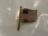 USA American Flag Lapel Hat Pin