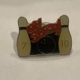 Oh Sh*t 7 10 Split Bowling Score Lapel Hat Pin AO