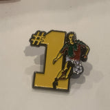 #1 Soccor Football Player Lapel Hat Pin AP