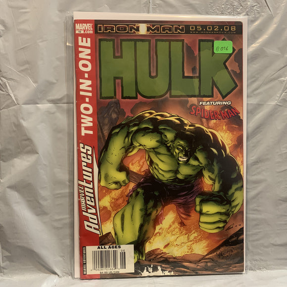 #10 Hulk Featuring Spider-Man Two-In-One Marvel Adventures Marvel Comics BB 8336
