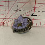 Manitoba Crocus Flower Lapel Hat Pin