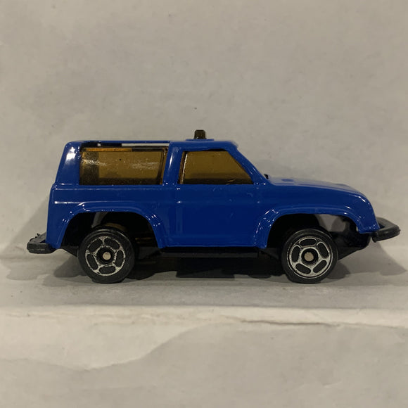 Blue  Police Jeep Unbranded Diecast Cars CB
