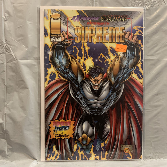 #24 Supreme Extreme Sacrifice Aftermath Image Comics BB 8343