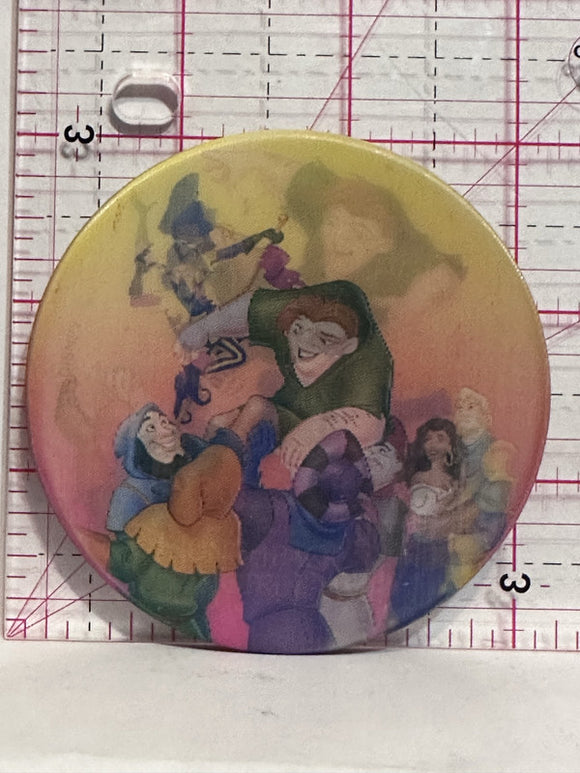 Hunchback of Notre Dame Disney Movie  Button Pinback