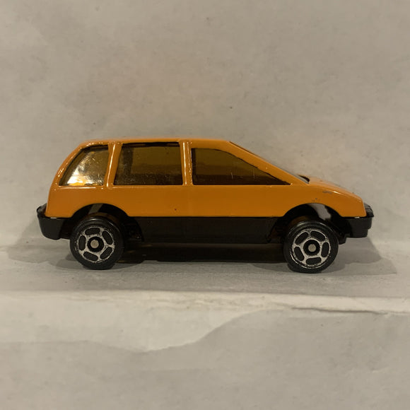 Orange Construction Van  Unbranded Diecast Cars CB