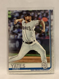#347 Kirby Yates San Diego Padres 2018 Topps Series One Baseball Card