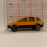 Orange Construction Van  Unbranded Diecast Cars CB