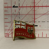Manitoba Province flag Lapel Hat Pin