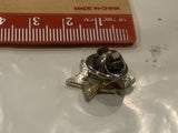 Pair of Stars Lapel Hat Pin