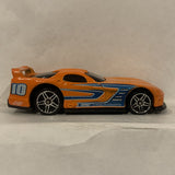 Orange Dodge Viper GTS-R Hot Wheels Diecast Cars CB