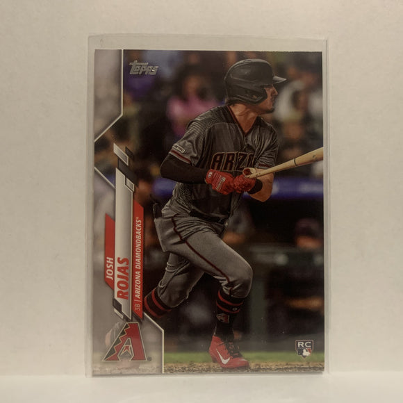 #108 Josh Rojas Arizona Diamondbacks Rookie 2020 Topps Series One Baseball Card JA