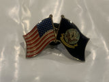 USA United States Navy Friendship Flags Lapel Hat Pin