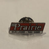 Prairie Bus Lines Red Deer Logo Lapel Hat Pin AP