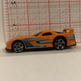 Orange Dodge Viper GTS-R Hot Wheels Diecast Cars CB