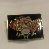 Don't Mess With The USA Lapel Hat Pin AP