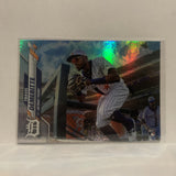 #57 Travis Demeritte Detroit Tigers Rookie Rainbow Foil 2020 Topps Series One Baseball Card JA