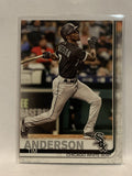 #80 Tim Anderson Chicago Cubs 2019 Topps Series One Baseball Card