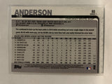 #80 Tim Anderson Chicago Cubs 2019 Topps Series One Baseball Card