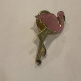 Pink Flamingo Bird Lapel Hat Pin AP