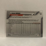 #304 Shane Bieber Cleveland Indians 2020 Topps Series One Baseball Card JA