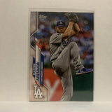 #118 Clayton Kershaw Los Angeles Dodgers 2020 Topps Series One Baseball Card JA