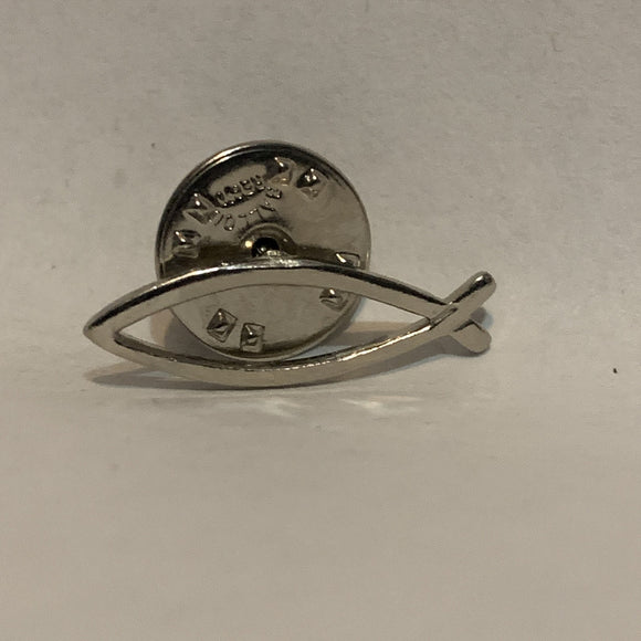 Religious Fish Lapel Hat Pin