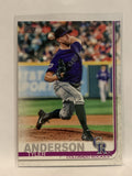 #2 Tyler Anderson   Colorado Rockies 2019 Topps Series One Baseball Card