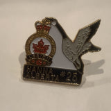 Hanna Alberta #25 Legion Canada Goose Lapel Hat Pin AP